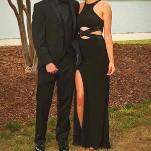 Gorgeous Full Length Black Formal Gown